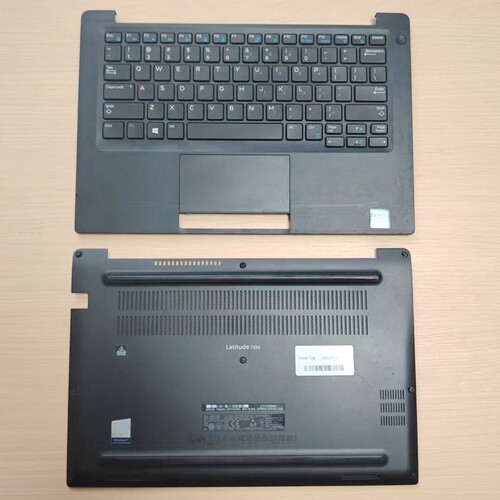 戴尔 Latitude 7280 7290 C壳 D壳 掌托带键盘 底壳 笔记本外壳