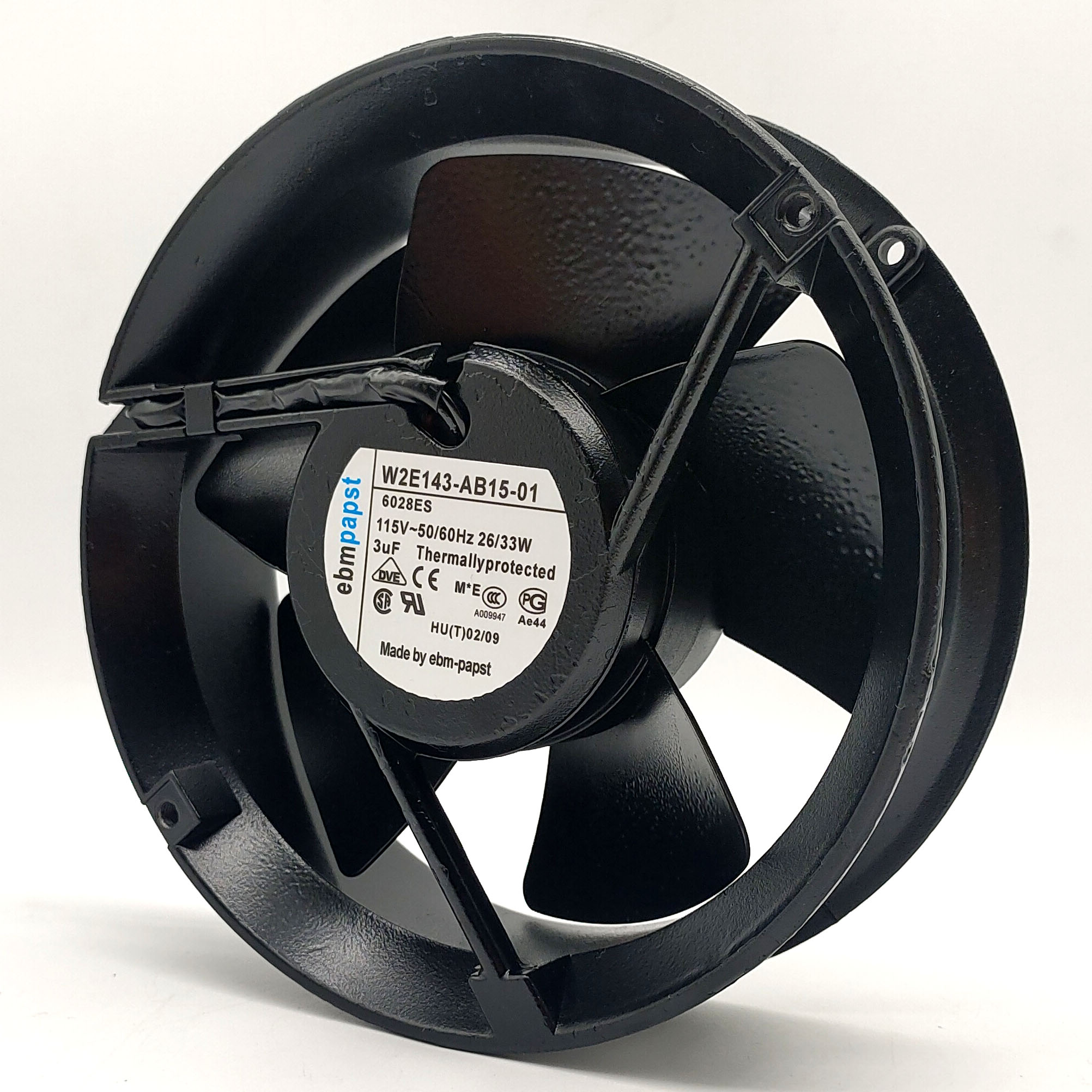 W2E143-AB15-01 6208ES 115V26/33W 全圆全金属轴流风机