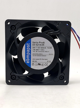 12738 24v 825mA 19.8w DV 5214/2N 变频器暴力散热风扇