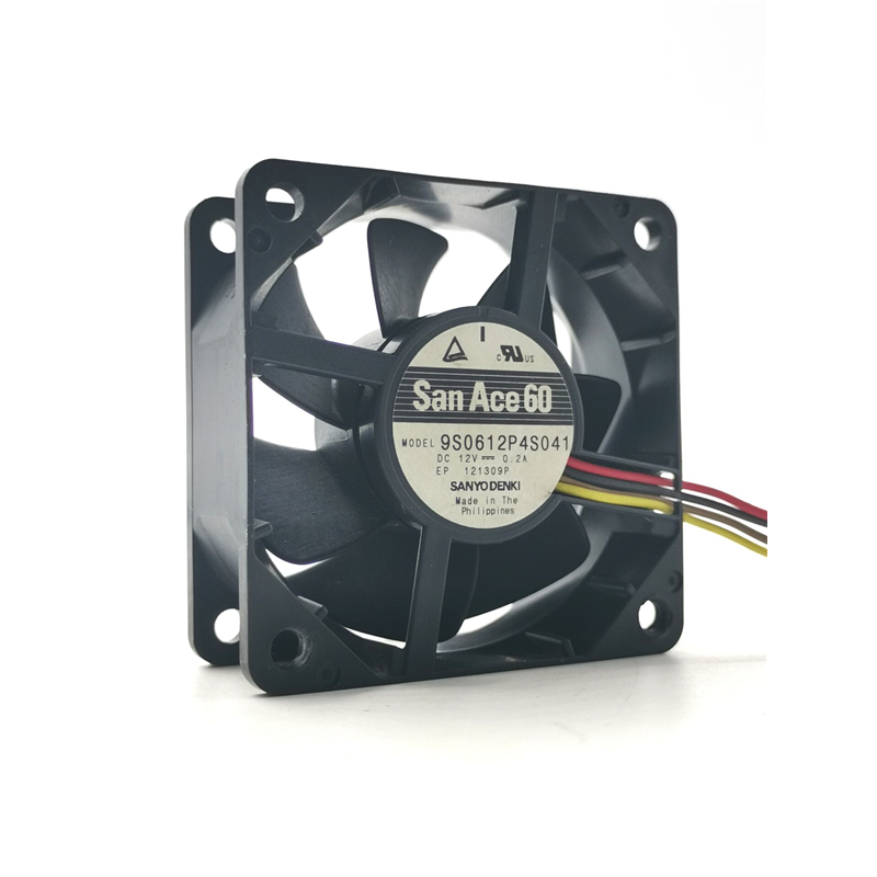 9S0612P4S041 6025 12V 0.2A 4线PWM 6CM服务器/电源风扇