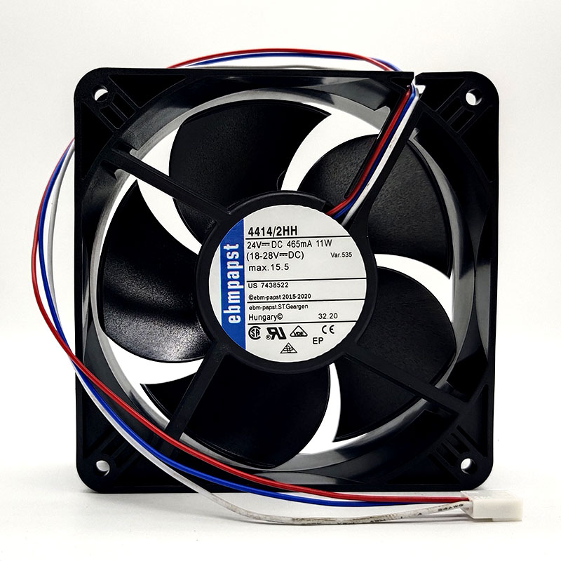 全新 德国 4414/2HH 24V 11W 12CM 12038 变频器散热风扇