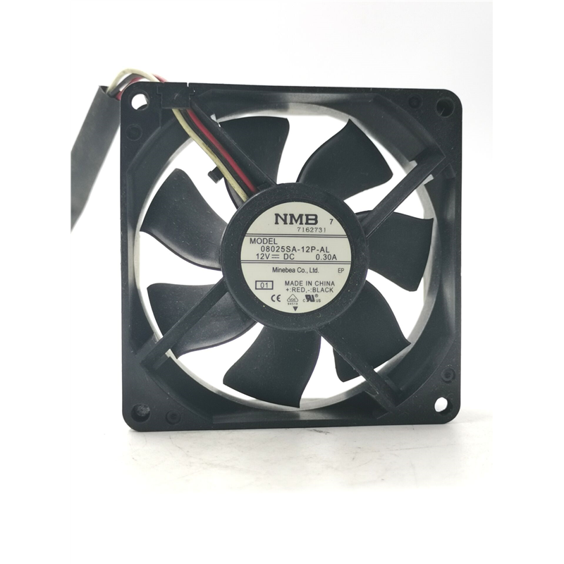 08025SA-12P-AL NMB 8025 12V 0.3A 8CM机箱电源大风静音风扇