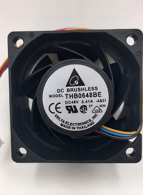 DELTA THB0648BE 6CM 6038 48V0.41A 温控调速 PWM大风量风扇