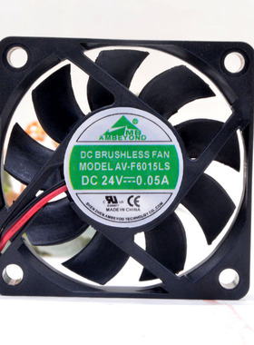AMBEYOND 24V 0.05A 6015 AV-F6015LS 工业电源 工控机床静音风扇