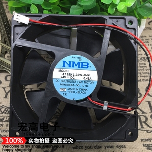 12cm 散热风扇 05W 变频器 逆变 12038 0.46A 24V B46 4715KL NMB