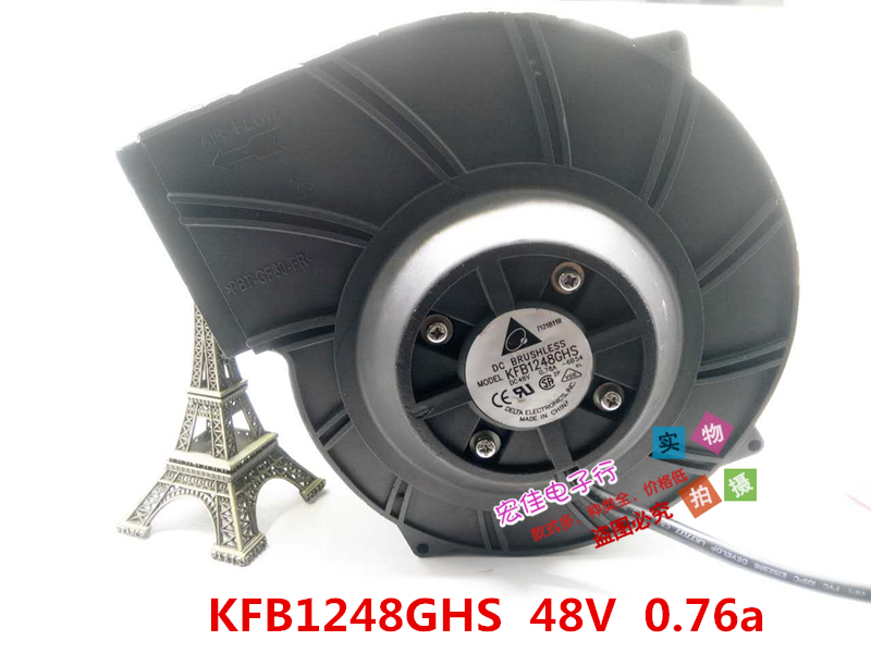 18CM厘米48V涡轮鼓风机 KFB1248GHS G1G133-DE03-02  BA18080B48U