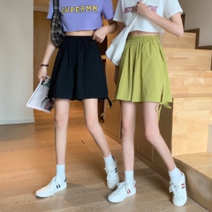 Real price High Waist Wide Leg shorts for women