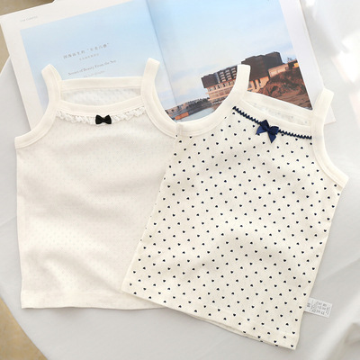 2件装儿童夏季薄款网眼纯棉吊带