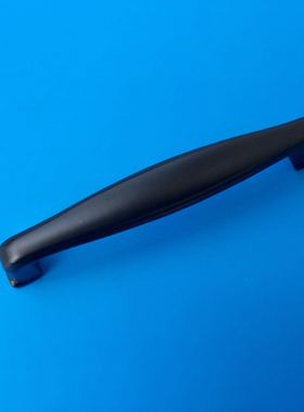 拉手96MM铝制家具拉手哑黑色抽屉拉手简约美式衣柜小拉手