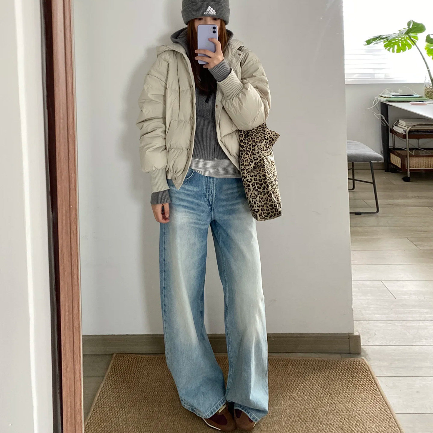 美式复古阔腿牛仔裤女2025秋冬季高腰宽松显瘦喇叭裤微喇拖地裤子,女装/女士精品,牛仔裤,淘宝优惠券,粉丝福利购,淘宝优惠卷