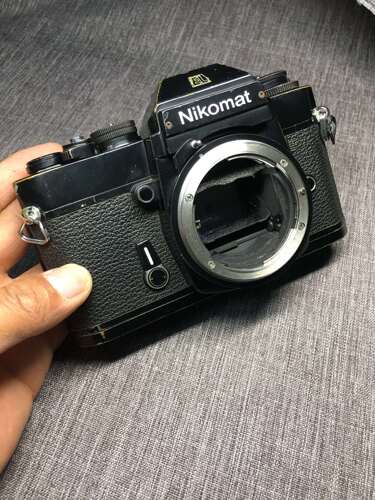 尼康nikon el135胶片胶卷菲林中古金属铜顶铜底单反复古黑色HOT
