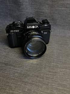 135胶卷单反相机 minolta 1.4镜头 x700套机50 功能好 美能达