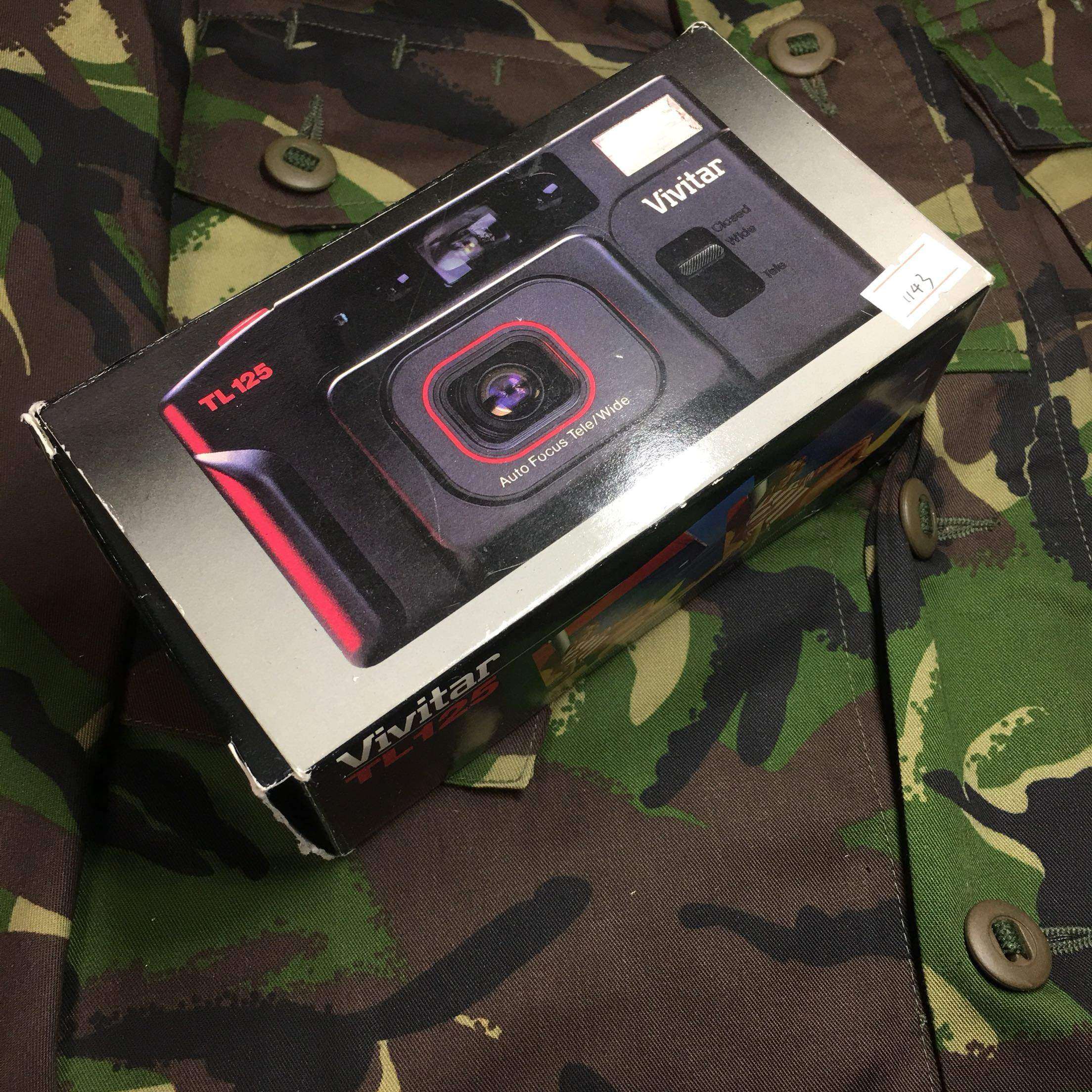维达vivitar tl125 双焦段旁轴 准新包装都在片纸不少编号1143