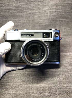 YASHICA亚西卡minister-D金属定焦镜头135胶卷胶片菲林旁轴相机