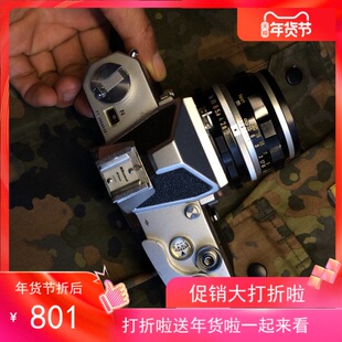 尼康nikonmat135胶卷胶片菲林单反金属复古中古套机带有502镜头