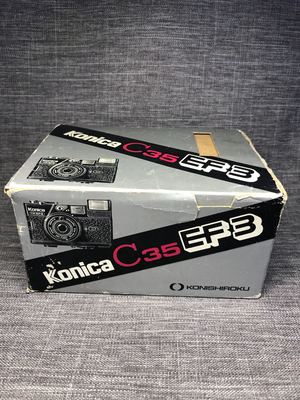 konica柯尼卡c35EF3盒5胶片菲林胶卷中古复古机械定焦旁轴