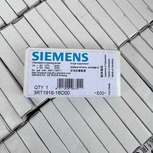 SIEMENS西门子3RT19161BD00电压抑制器全议价