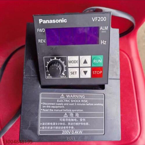 拆机19个松下VF200系列400W变频器AVF20000议价