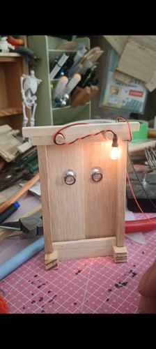 手工开物 农村老家微缩迷你袖珍灯泡非LED3-5v通电可亮 12分娃屋