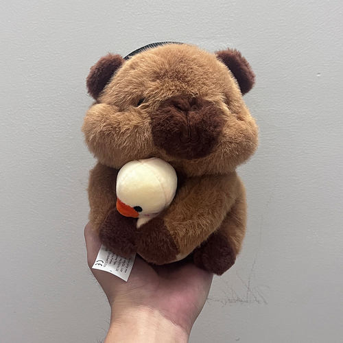 卡皮巴拉抱鸭子户外攀岩袋攀岩粉袋攀岩镁粉袋射箭撒放袋