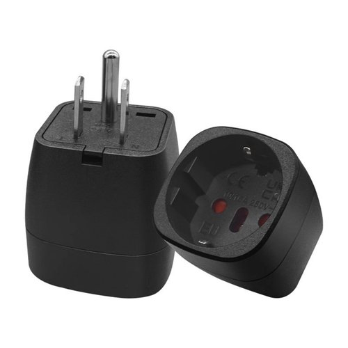 EU欧标插座16A大功率纯铜转换器