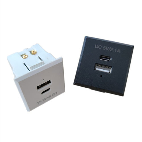 卡式Type-C接口家具USB充电插座