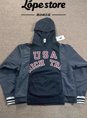 Nike/耐克 Ispa 男子运动休闲训练拼接连帽衫卫衣CD6372