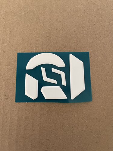 罗技G903 G903hero全新弧边电竞脚贴