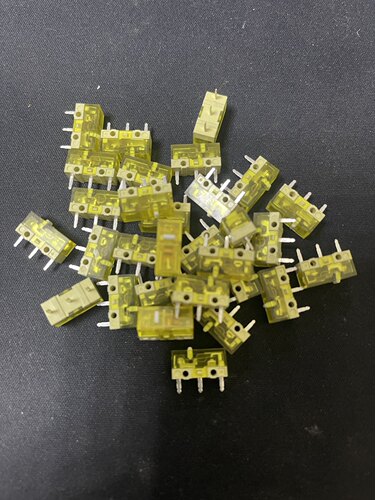 华诺新品黄透白点微动 寿命1.2亿次