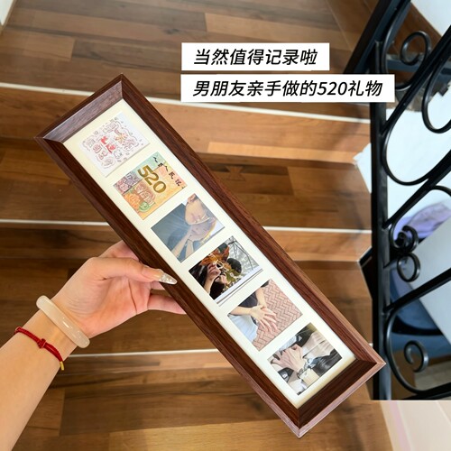 【可定制相片】情侣节日情人节520相框摆件可定制照片惊喜礼物