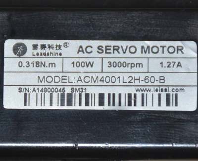 雷赛L5-100-T ACM4001L2H-60-B 100W伺服电机套装 非实价