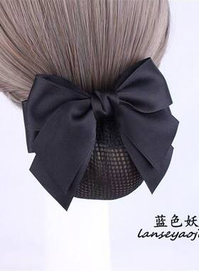 职业头花棉麻日韩简约时尚头花女