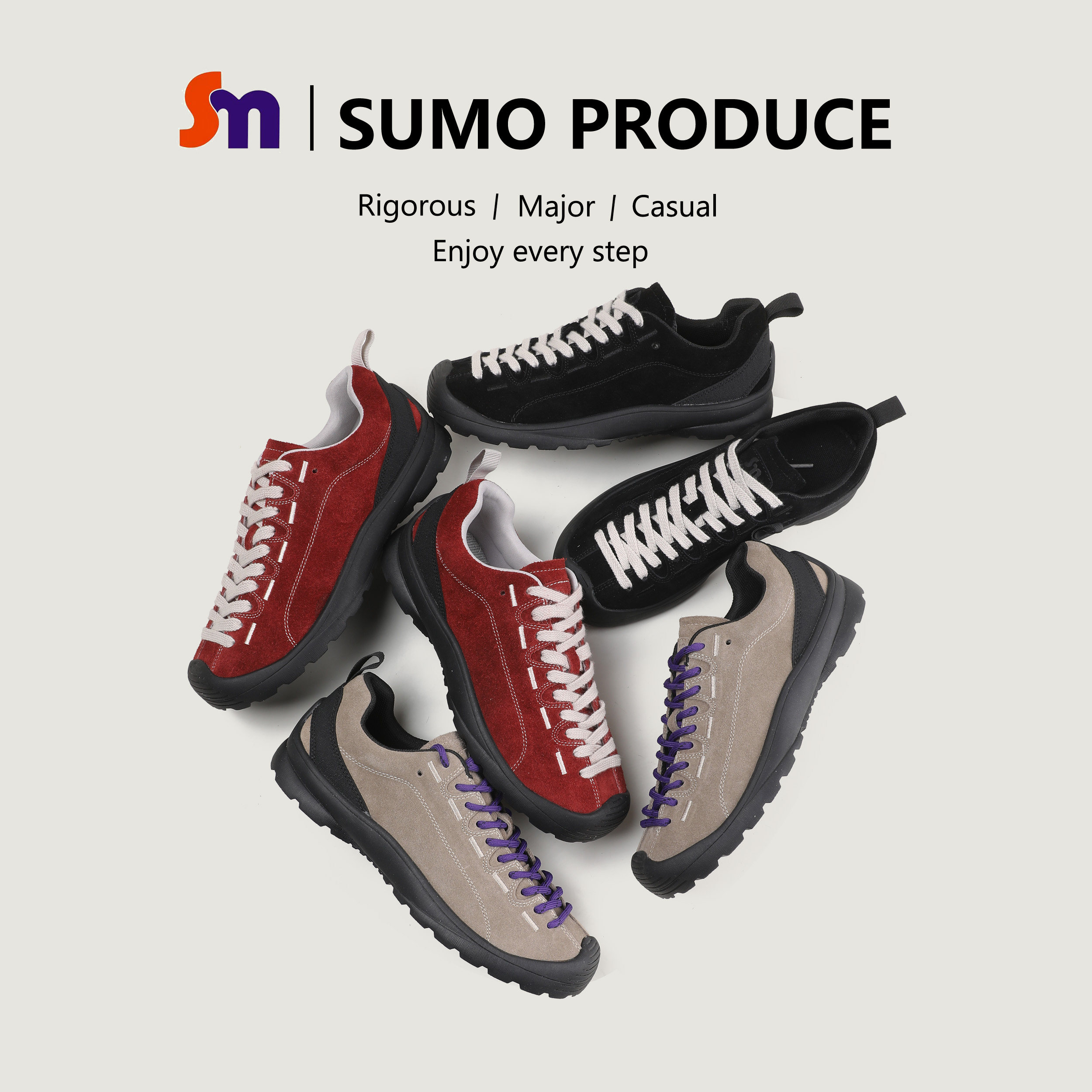 素陌登山鞋女徒步运动鞋跑步鞋平底丑萌鞋户外防滑露营鞋89011,女鞋,时尚休闲鞋,淘宝优惠券,粉丝福利购,淘宝优惠卷