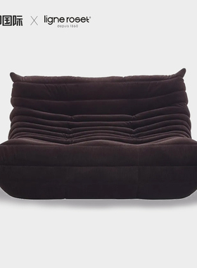 现货原装进口法国Ligne roset写意空间现代简约风TOGO毛毛虫沙发