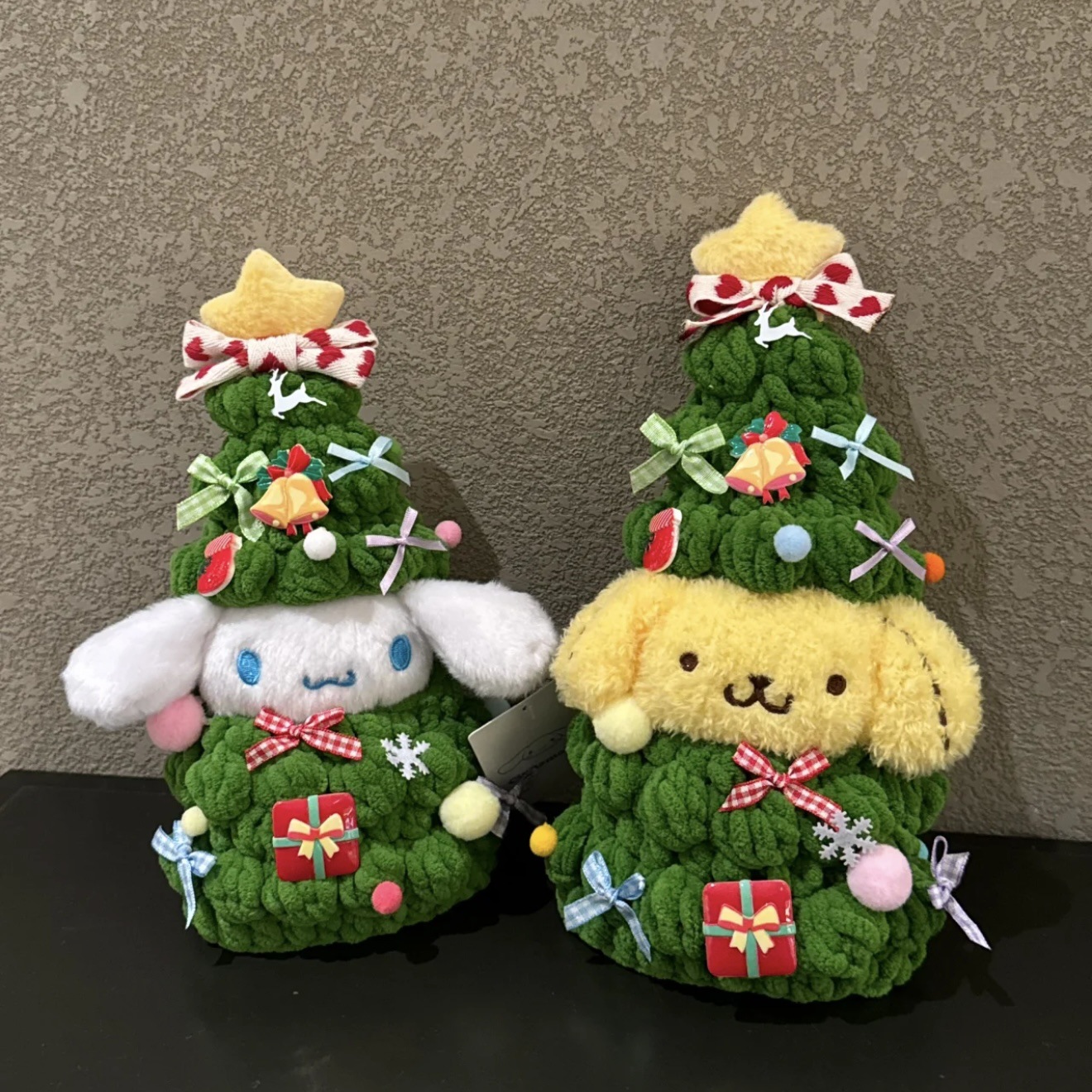 正版圣诞玉桂狗布丁狗包包挂件卡通毛绒可爱玩偶钥匙扣配饰送礼物