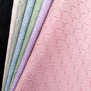 A009大鸟巢纹环保编织纹厚度1.0mm沙发座椅装饰硬包革手工DIY
