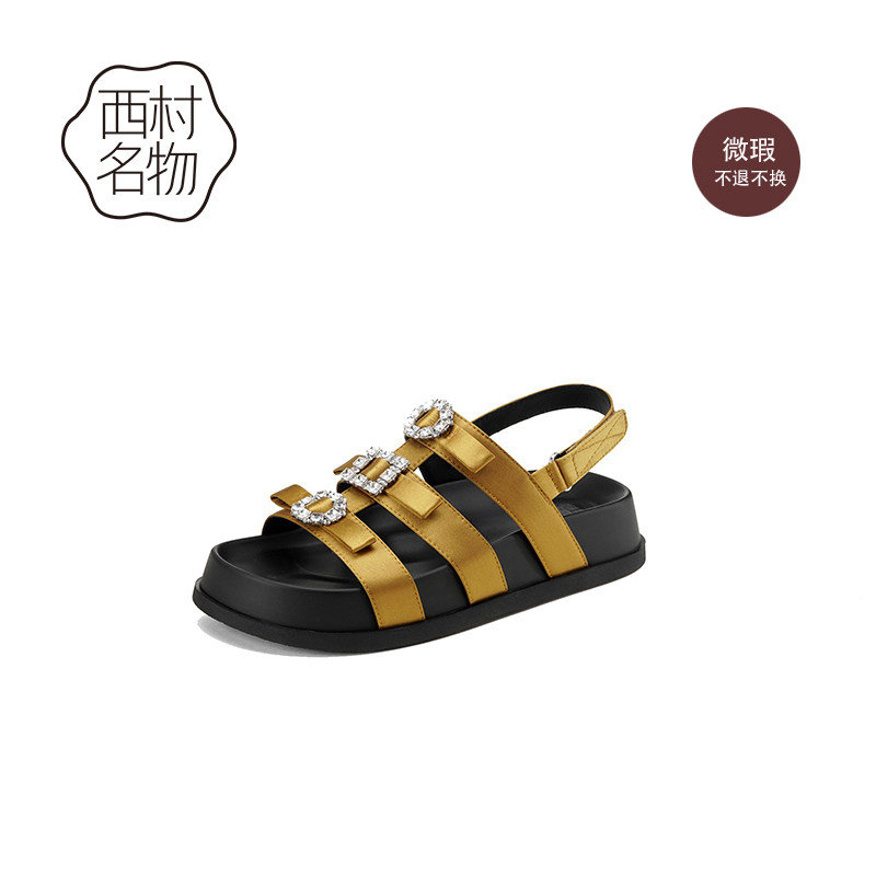 西村名物百搭女凉鞋罗马凉鞋