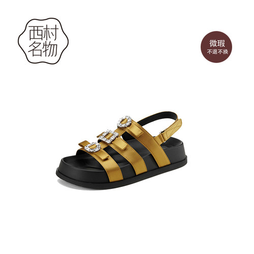 西村名物百搭女凉鞋罗马凉鞋
