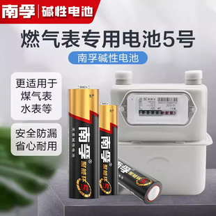 南孚5号电池AA家用燃气表煤气表天然气表水表燃气灶通用五号电池