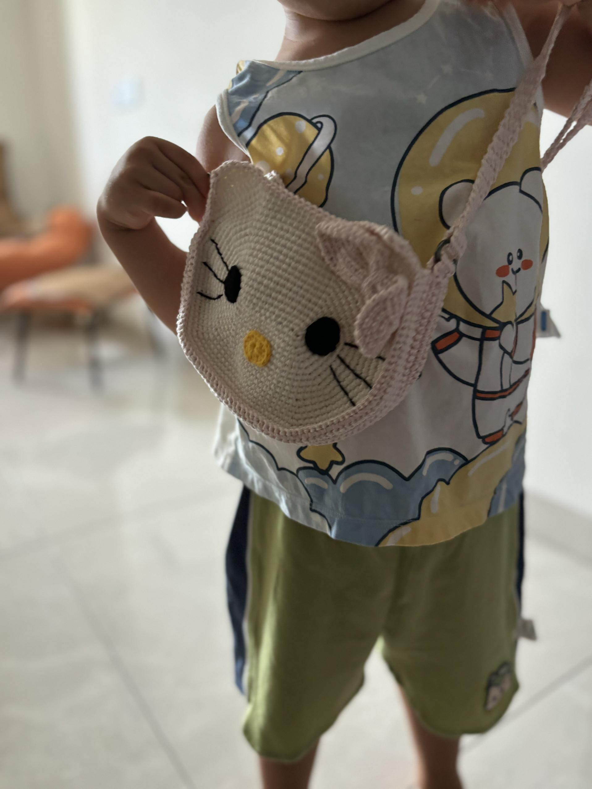 手工编织包包儿童可爱卡通斜挎包宝宝零钱包女童公主小背包