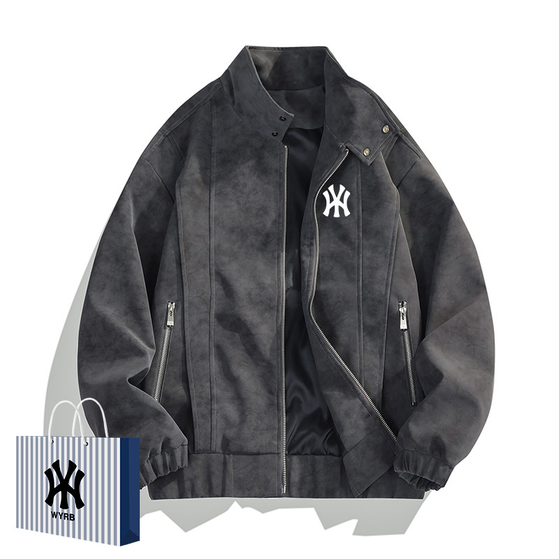 奥莱联名美式复古皮衣潮时尚夹克男士休闲春秋季新款立领PU皮夹克,运动服/休闲服装,运动茄克/外套,淘宝优惠券,粉丝福利购,淘宝优惠卷