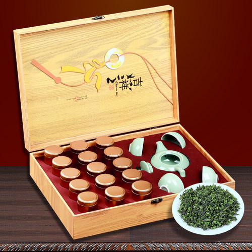新茶安溪铁观音春茶特级浓香型兰花香茶叶罐装高档礼盒装正品 - 封面