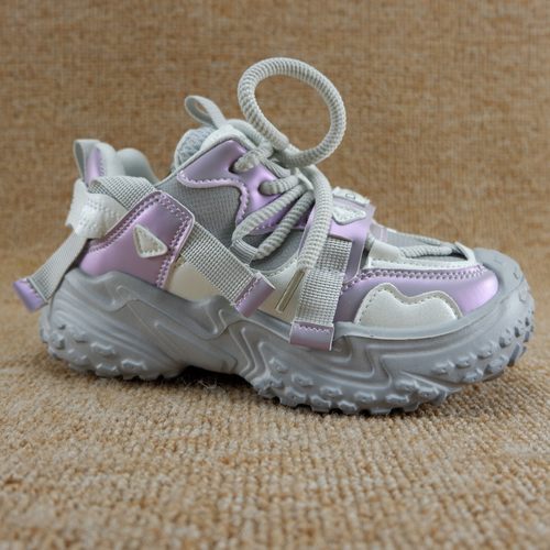 品牌童鞋女儿童轻便软底休闲鞋29-37码春秋款防水舒适时尚老爹鞋