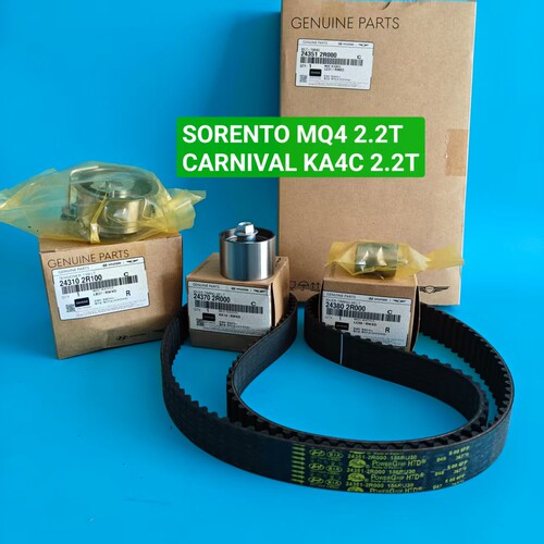 起亚嘉华KA4C2.2T柴油索兰托MQ4正时套装皮带正时张紧器正时惰轮