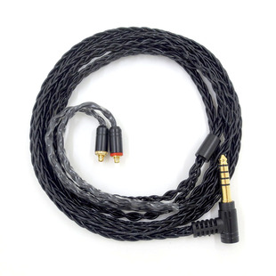 8芯单晶铜镀银MMCX耳机升级线 SE846 适用于舒尔SE215 SE535