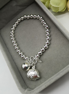 纯色光面龙蛇马羊猴鸡狗手链