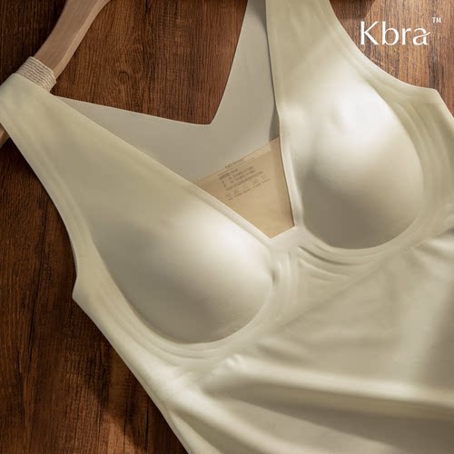 Kbra法式深V吊带背心女2025新款