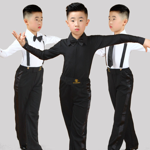 儿童男专业拉丁舞考级比赛规定服