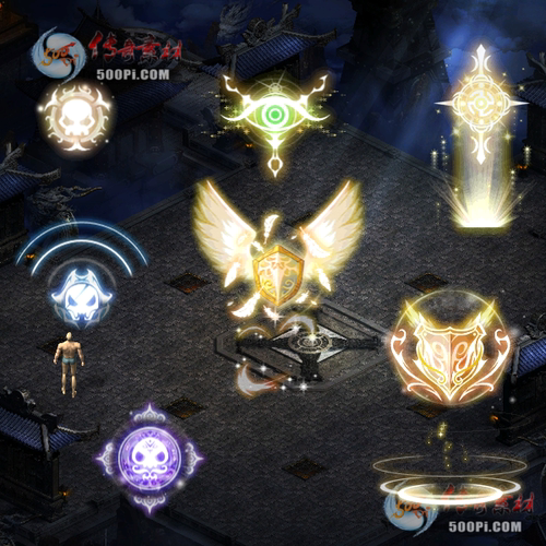 500pi淘宝-传奇光圈底座特效素材-260805-8