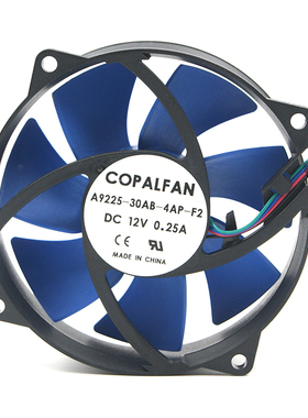 8cm 8025  A9225-30AB-4AP-F1 /F2 电脑CPU散热器 PWM 散热风扇